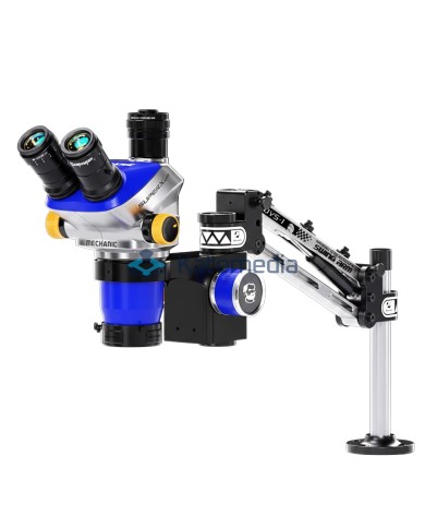 Mikroskop Mechanic Super X Pro + Uchwyt DVS-1 + Oświetlacz