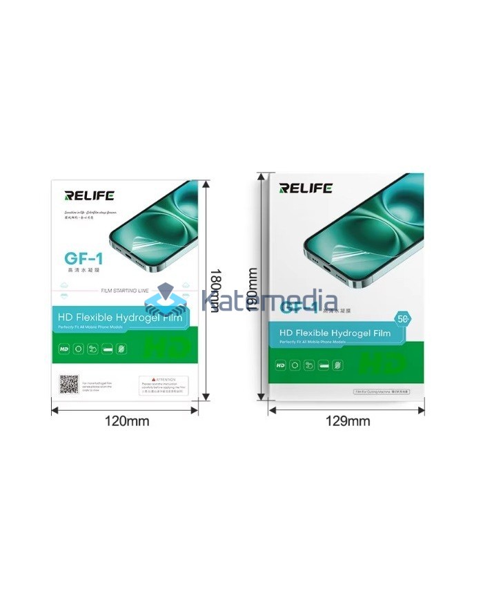 Hydrogel Foil Relife GF-1 Clear 50 szt