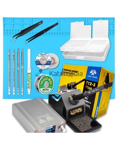 Zestaw stacja OSS T12-X Plus + Akcesoria (idealny na start)