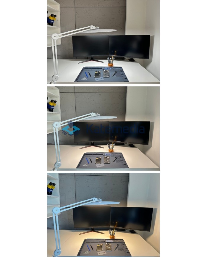 Profesjonalna Lampa Warsztatowa Serwisowa LED KM-01 24W CLIP