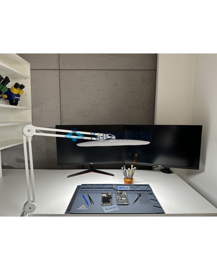 Profesjonalna Lampa Warsztatowa Serwisowa LED KM-01 24W CLIP