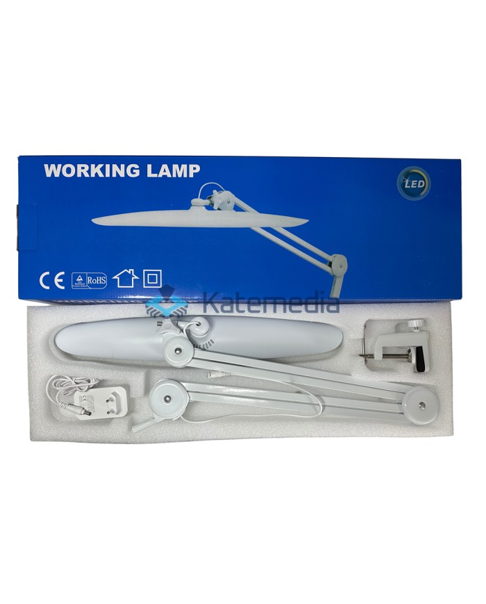 Profesjonalna Lampa Warsztatowa Serwisowa LED KM-01 24W CLIP