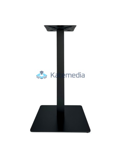 Postument do stołu noga metalowa B010 400 x 400 Czarna