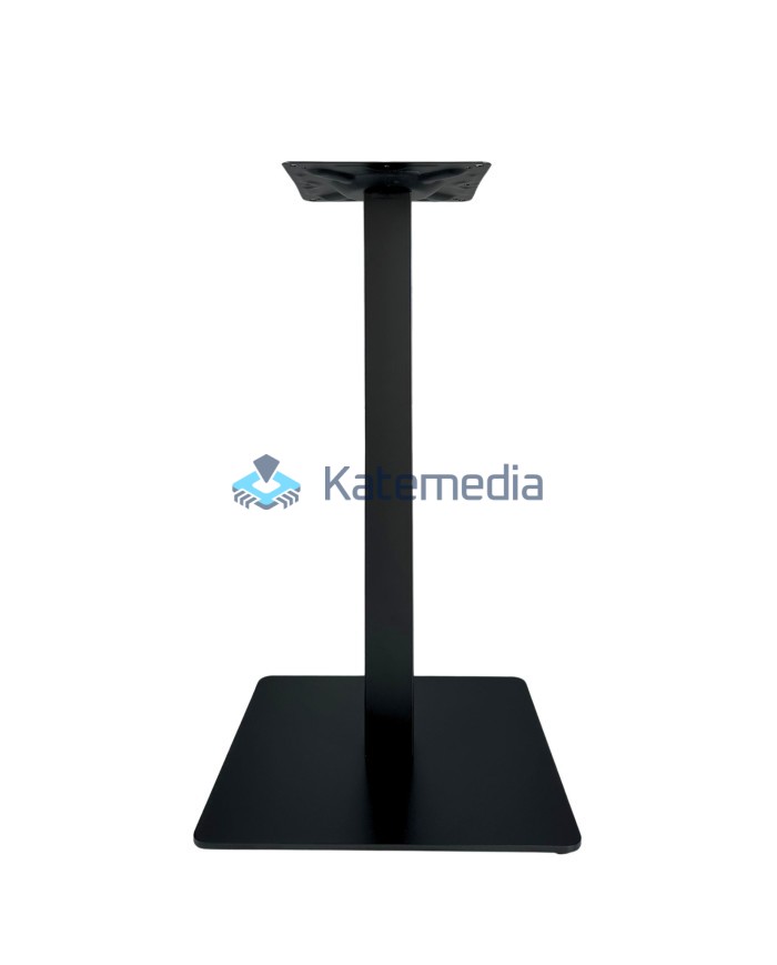 Postument do stołu noga metalowa B010 400 x 400 Czarna