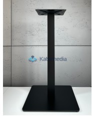 Postument do stołu noga metalowa B010 400 x 400 Czarna