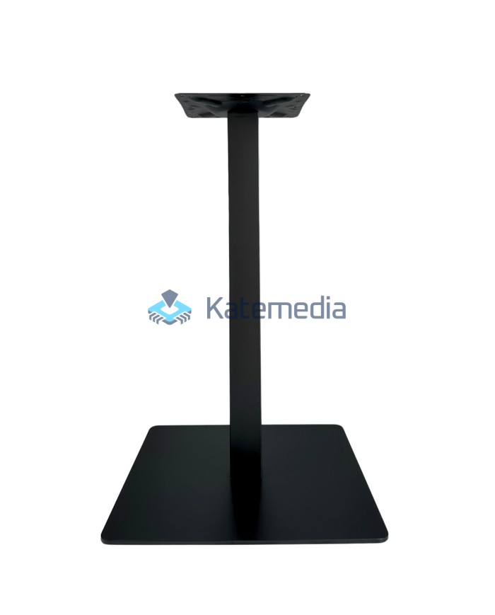 Postument do stołu noga metalowa B010 450 x 450 Czarna