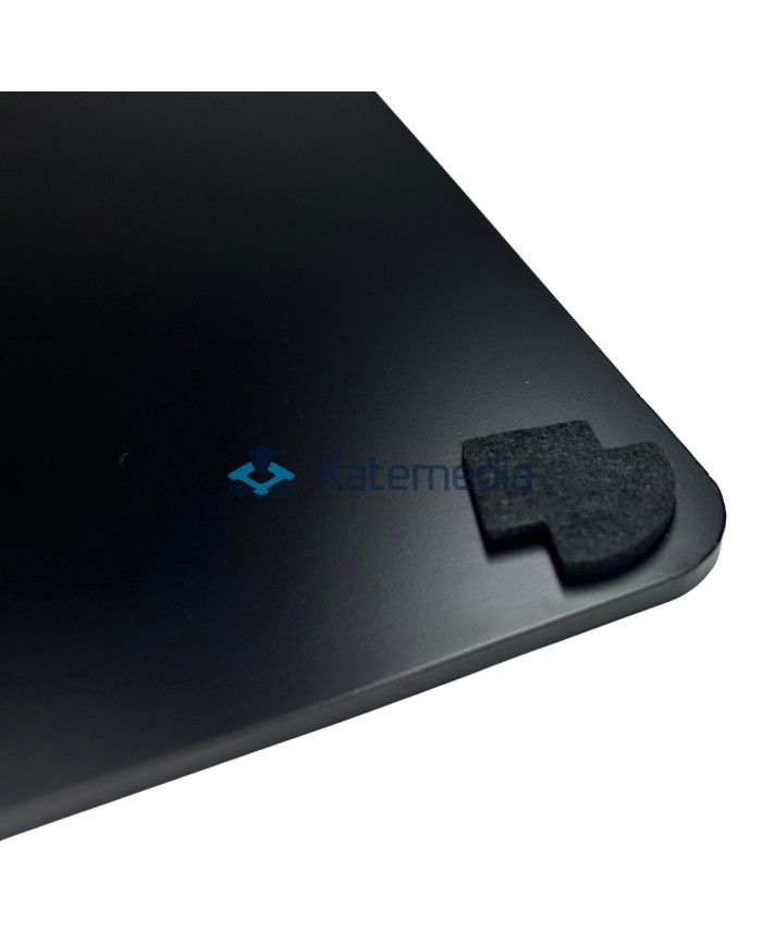 Metal leg table pedestal B010 450 x 450 Black