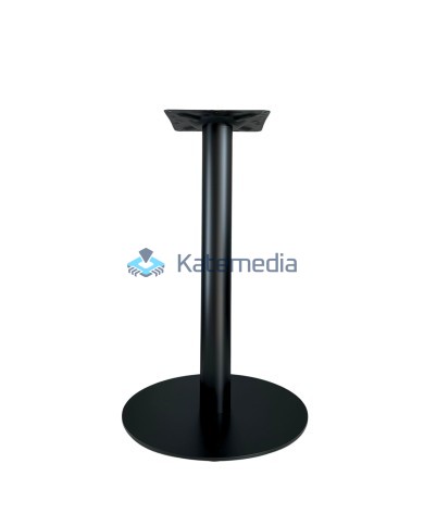 Table pedestal metal leg B09P fi450 250x250 Black