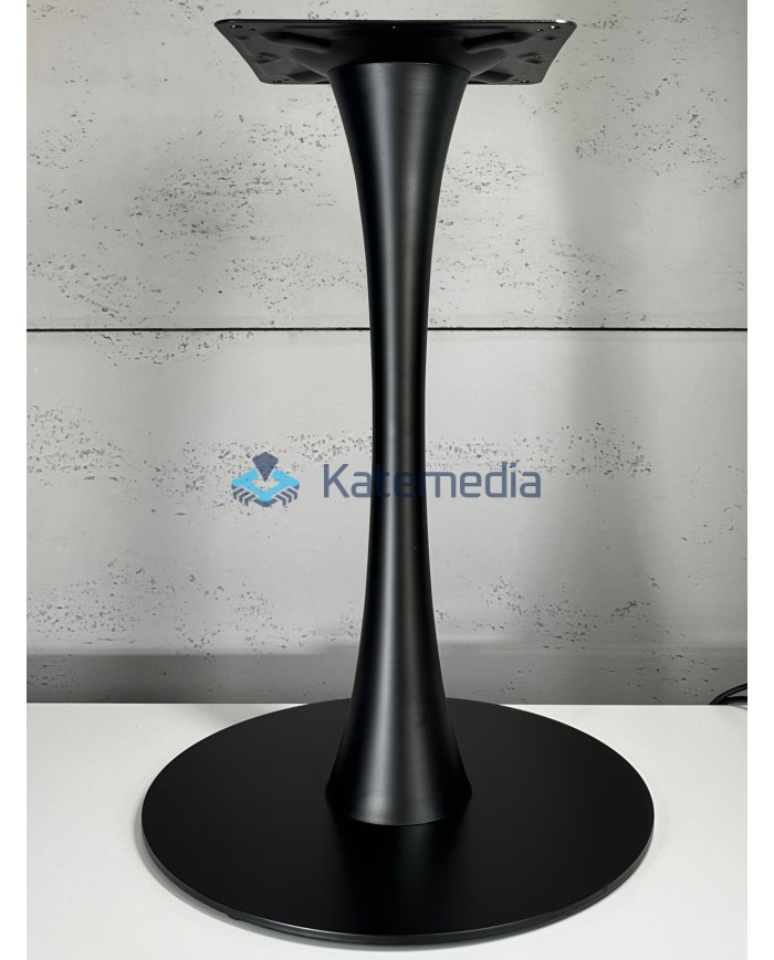 Table pedestal, metal leg, B017, diameter 450, 300X300