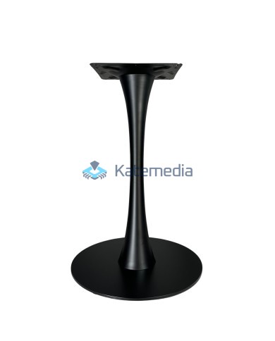Table pedestal, metal leg, B017, diameter 450, 300X300