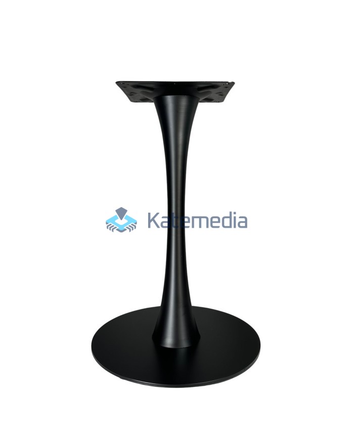 Table pedestal, metal leg, B017, diameter 450, 300X300