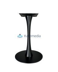 Table pedestal, metal leg, B017, diameter 450, 300X300