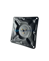 Postument do stołu noga metalowa A022 fi400 250x250 Czarno - Złoty