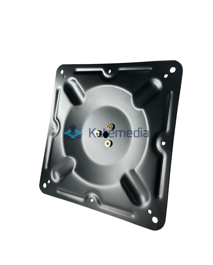 Postument do stołu noga metalowa A025 fi400 300x300 Czarno-Złoty