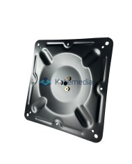 Postument do stołu noga metalowa A025 fi400 300x300 Czarno-Złoty