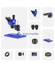 Stereo Triocular Mechanic D80T-B5 microscope