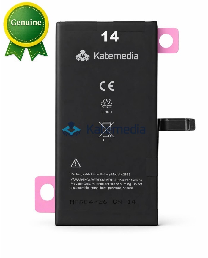 KTM Battery assignable as NEW (Genuine) iPhone 14
