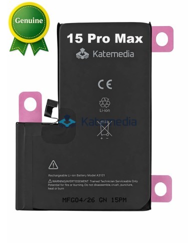 KTM Battery assignable as NEW (Genuine) iPhone 15 Pro Max