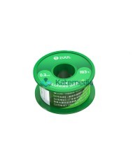 Cyna drut lutowniczy 2UUL 183°C 0,3mm 100m 50g