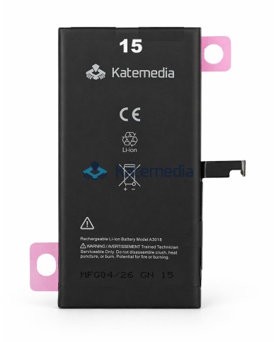 KTM Diagnosable Battery for iPhone 15