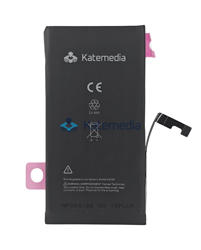 KTM Diagnosable Battery for iPhone 15 Plus