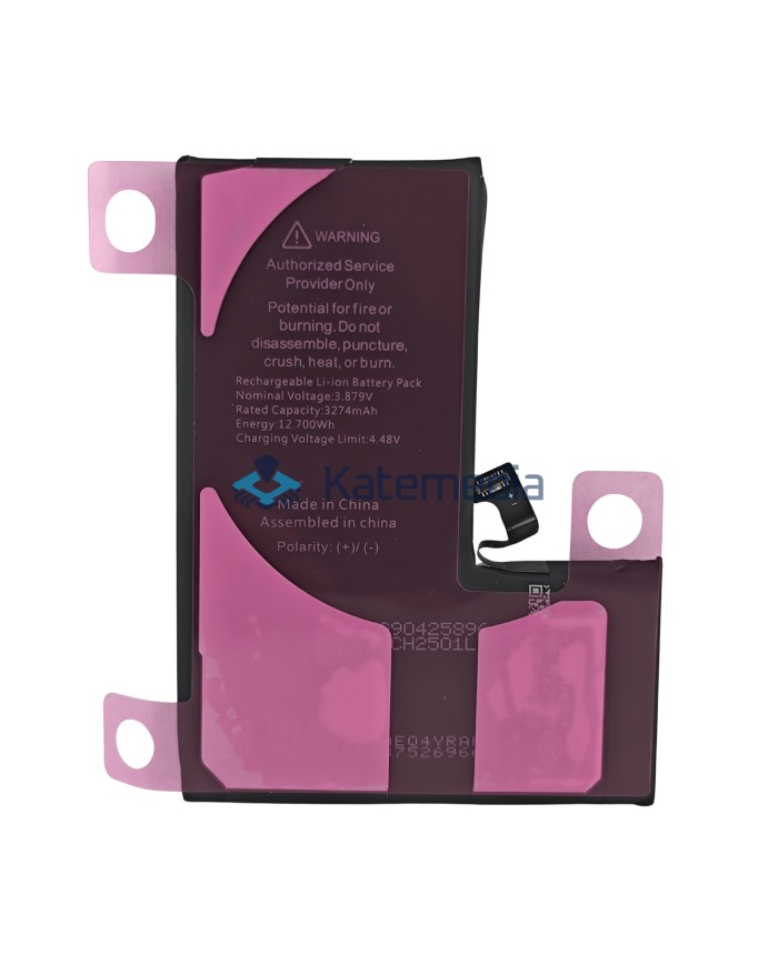 KTM Diagnosable Battery for iPhone 15 Pro