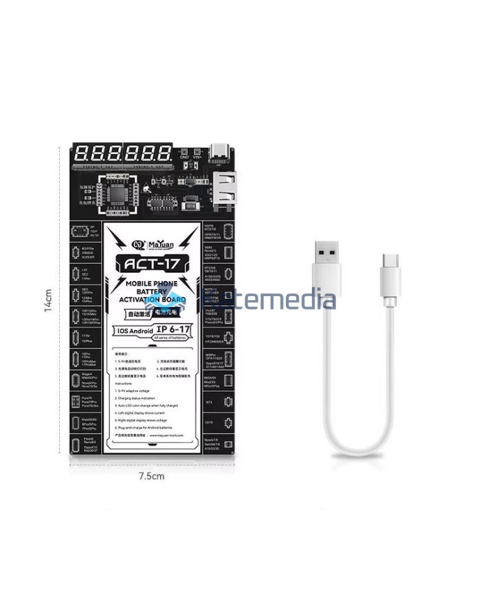 MaYuan ACT-17 iPhone Android Battery Activation Board