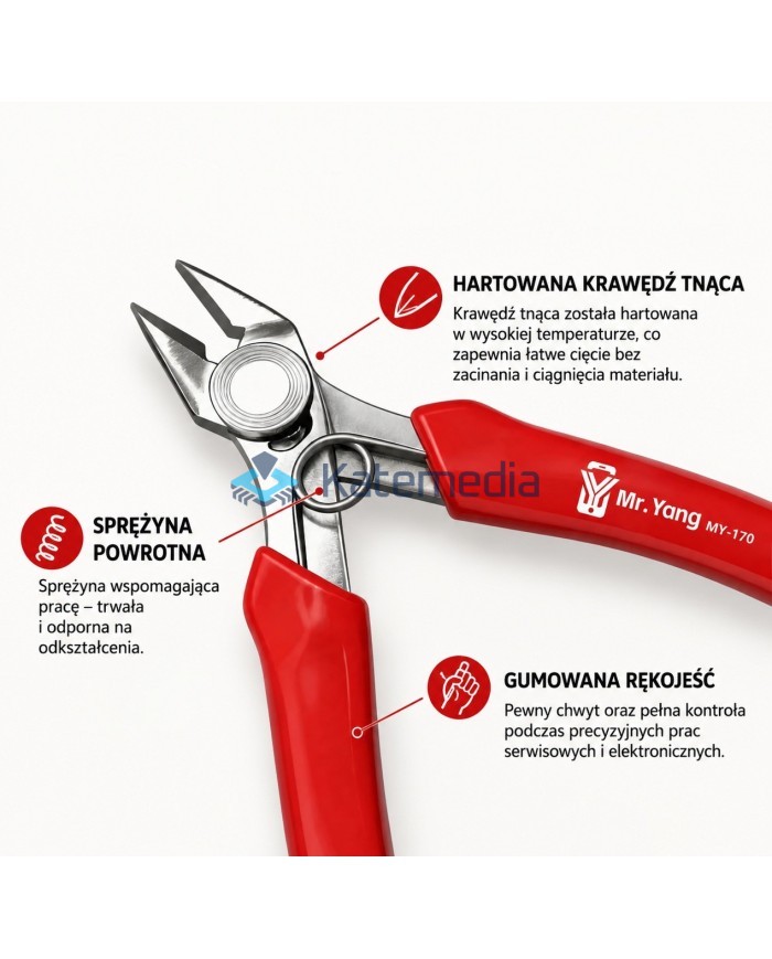 Cążki Szczypce Precyzyjne Mr.Yang MY-170 Pliers