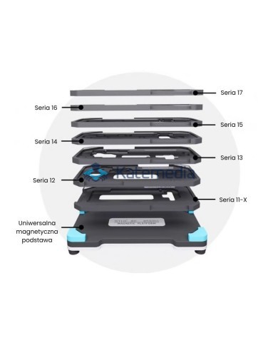 Uchwyt do reballingu środkowej warstwy WYLIE K31 iPhone X-17 Pro Max