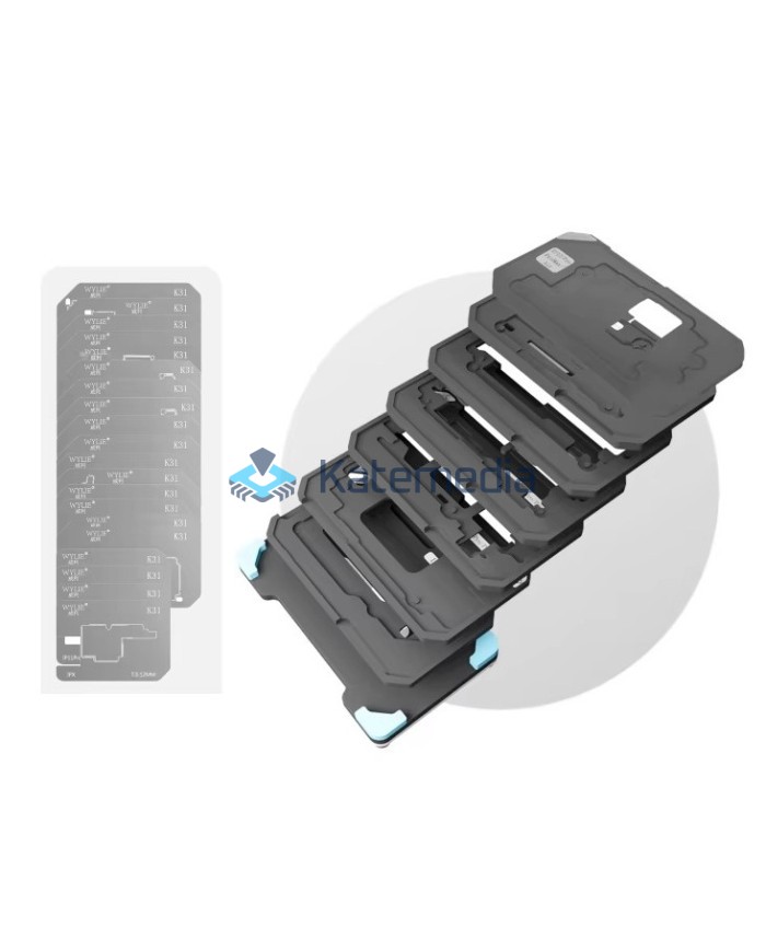 Uchwyt do reballingu środkowej warstwy WYLIE K31 iPhone X-17 Pro Max