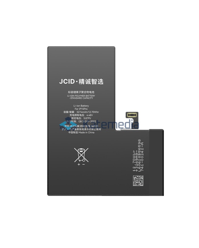 Bateria JCID z możliwością przypisania iPhone 15 Pro