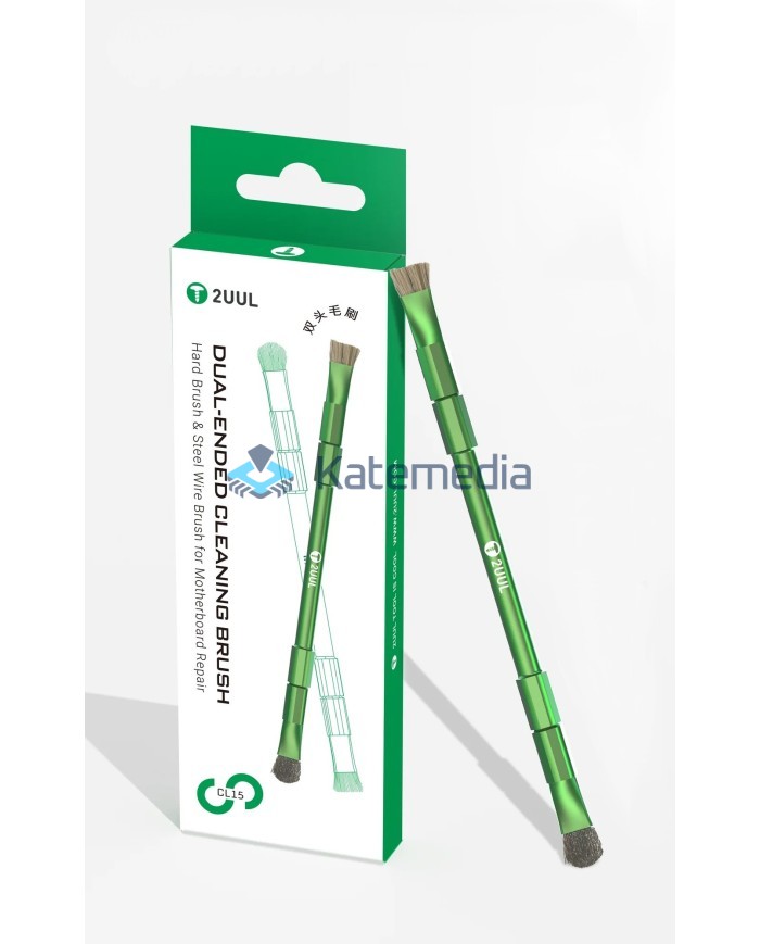 Dwustronny pędzel do czyszczenia elektroniki 2UUL CL15