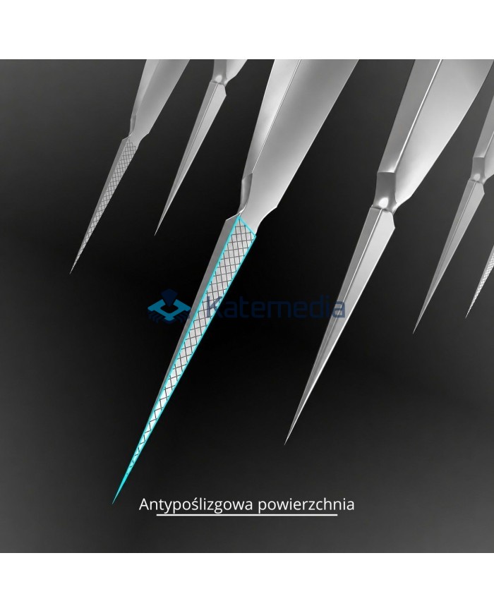 Pinceta serwisowa precyzyjna 2UUL TW02 3D-X prosta