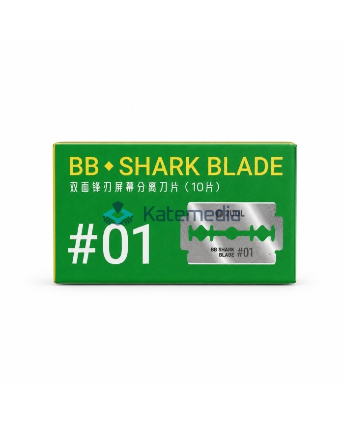 Żyletka precyzyjne ostrze 2UUL BB Shark nr01 10 szt
