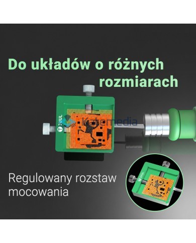 Stacja grzewcza do usuwania kleju z układów 2UUL FD40 – do kolby C210