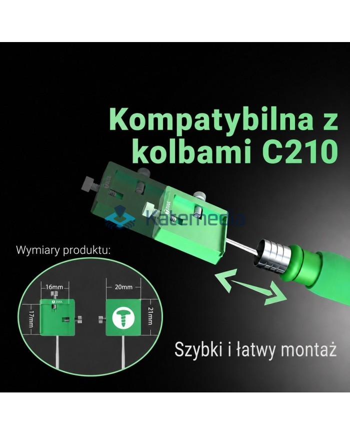 Stacja grzewcza do usuwania kleju z układów 2UUL FD40 – do kolby C210