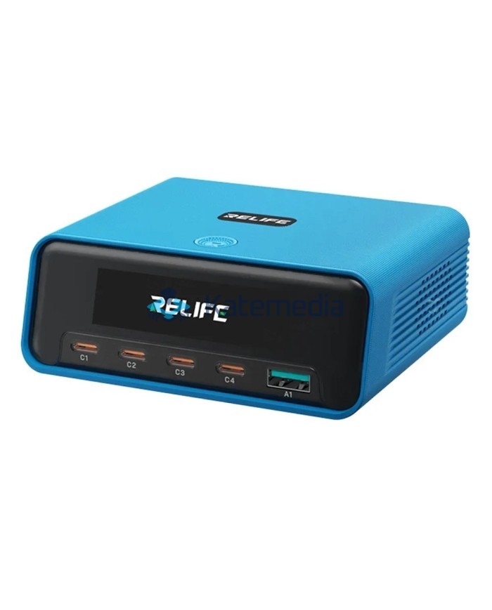 Relife Q8 165W Service Charger 4x USB-C, 1x USB-A
