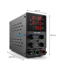 Power Supply QJEPOWER 0-30V 0-10A