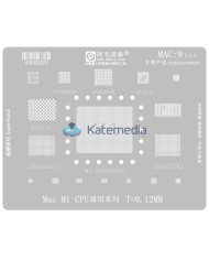 Sita BGA do Reballingu CPU Apple MAC M1–M5 Amaoe 0,12 mm 5 szt