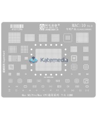 Sita BGA do Reballingu CPU Apple MAC M1–M5 Amaoe 0,12 mm 5 szt