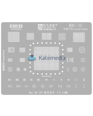 Sita BGA do Reballingu CPU Apple MAC M1–M5 Amaoe 0,12 mm 5 szt