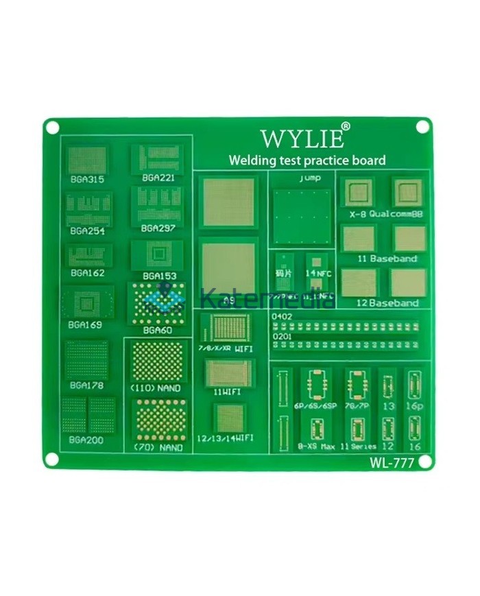 Płytka treningowa PCB do lutowania iPhone 17 Wylie WL-777