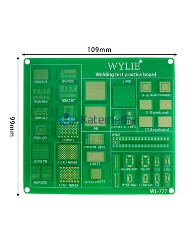 Płytka treningowa PCB do lutowania iPhone 17 Wylie WL-777