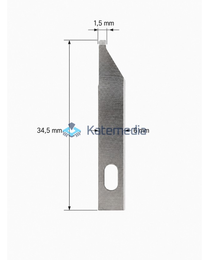 Precyzyjne Ostrza Serwisowe 1,5 mm - 20 szt.