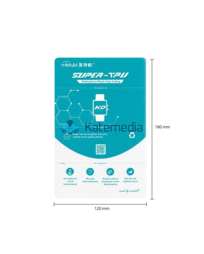 Folia hydrożelowa Mietubl do Smartwatchy 10 szt