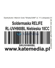 Soldermaska RELIFE RL-UVH900B Niebieska 10CC