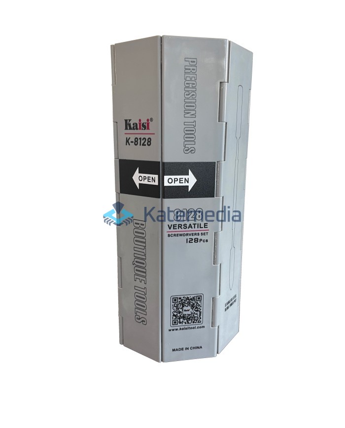 [OUTLET] Zestaw wkrętaków precyzyjnych 128w1 Kaisi K-8128