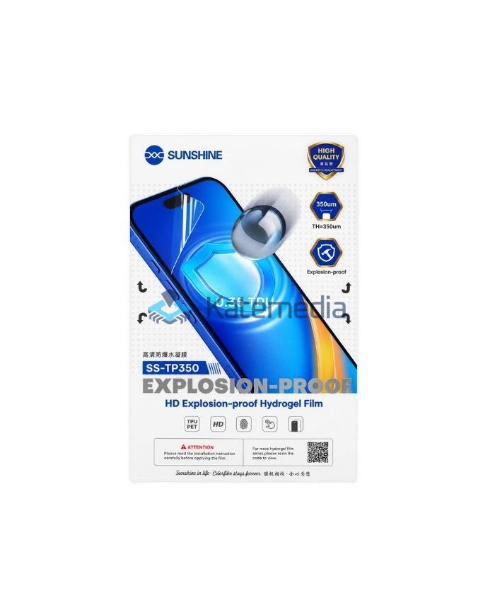 Folia hydrożelowa Sunshine SS-TP350 HD Anti-Shock 50 szt
