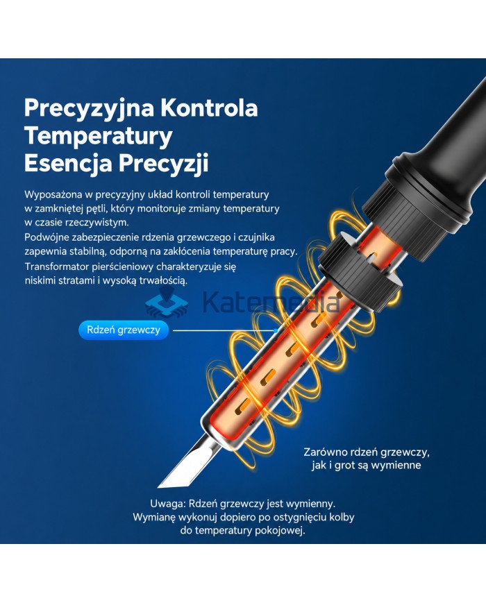 Stacja Lutownicza Wysokiej Częstotliwości Aixun T515