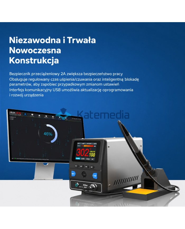 Stacja Lutownicza Wysokiej Częstotliwości Aixun T515